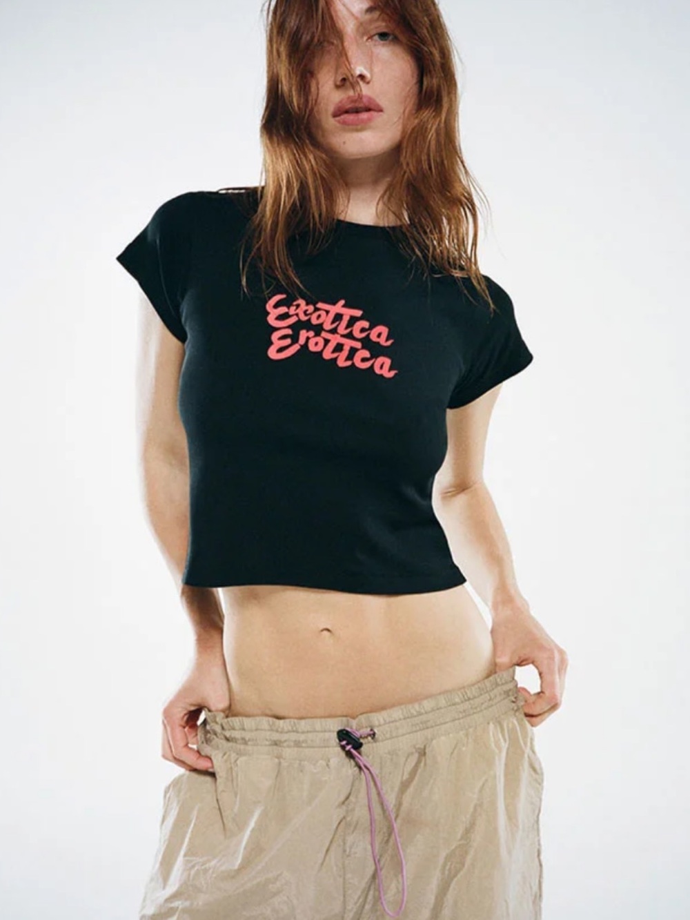 BNWT Realisation Par Erotica Erotica Baby Tee Size XS